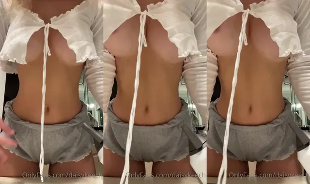 Daisy Drew Crop Top Nipple Slip OnlyFans Video Leaked