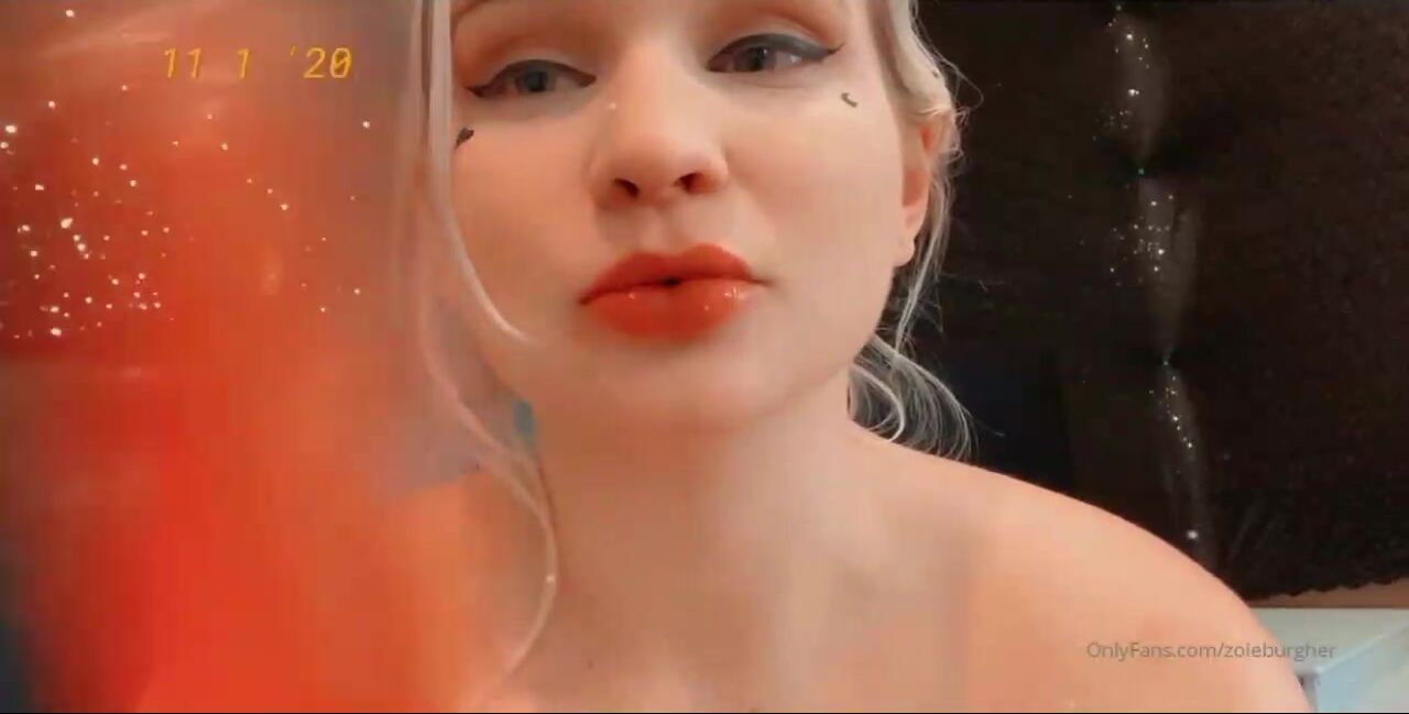 Zoie Burgher Youtuber Dildo Play Video