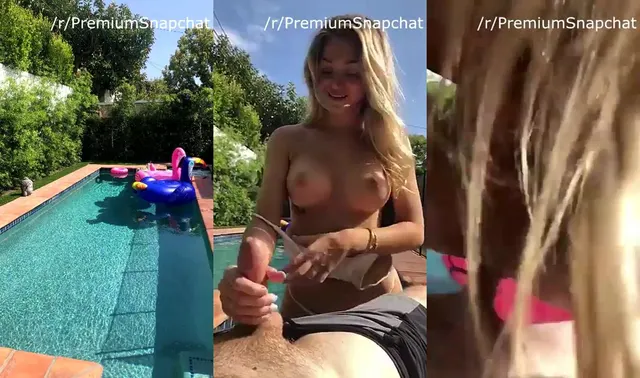 Heidi Grey Snapchat Fucking By the Pool Video Leaked