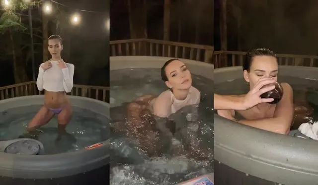 Rachel Cook Nude Pool Video Leaked