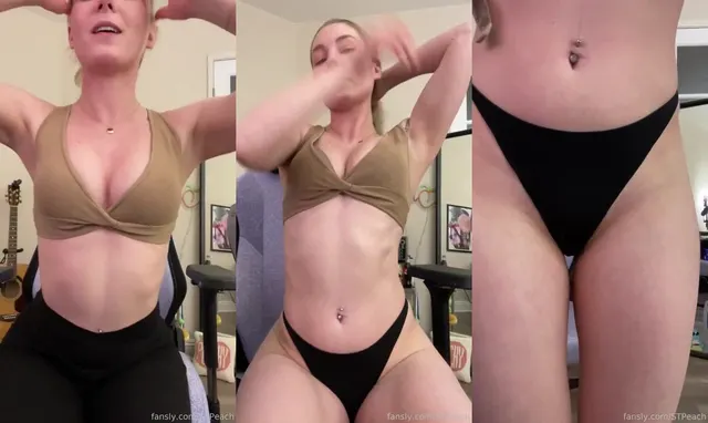 STPeach Nude Strip After Stream Fansly Video Leaked