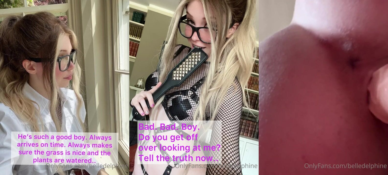 Belle Delphine Dominant Roleplay PPV Onlyfans Video Leaked