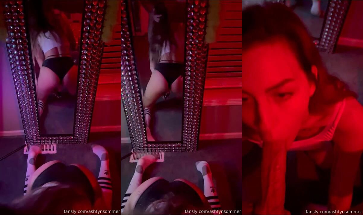 Ashtyn Sommer Blowjob Dildo Masturbation Fansly Video