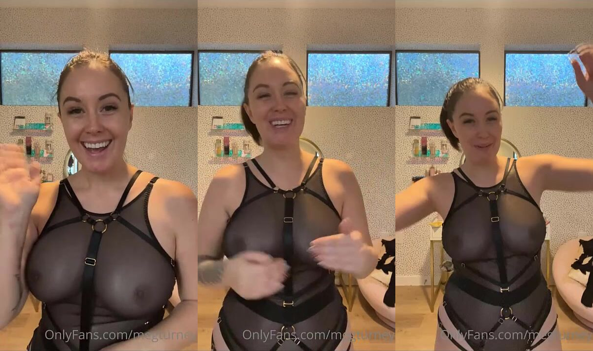 Meg Turney See-Thru Bodysuit Onlyfans Video Leaked