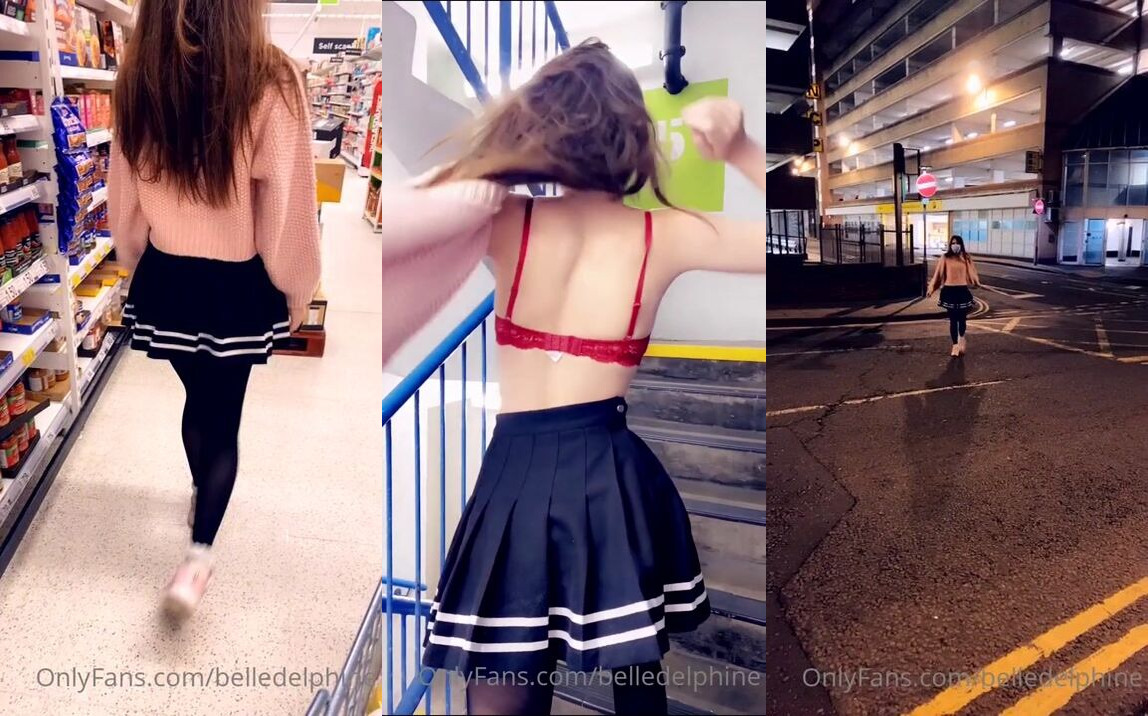 Belle Delphine In Public Leaked Onlyfans Set