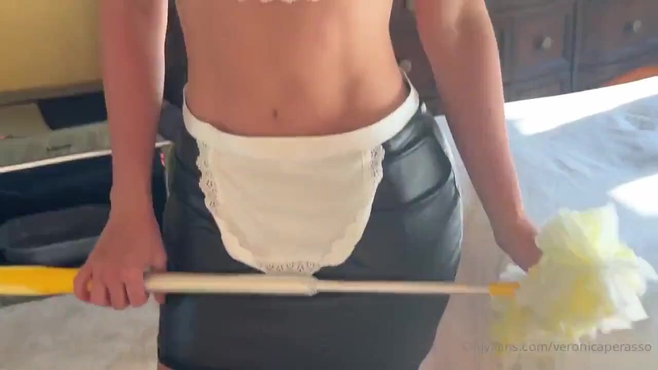 Veronica Perasso Maid Cosplay Blowjob OnlyFans Video Leaked