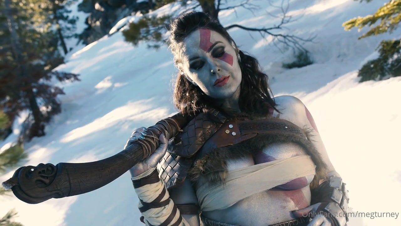 Meg Turney Nude Kratos Cosplay Onlyfans Video Leaked