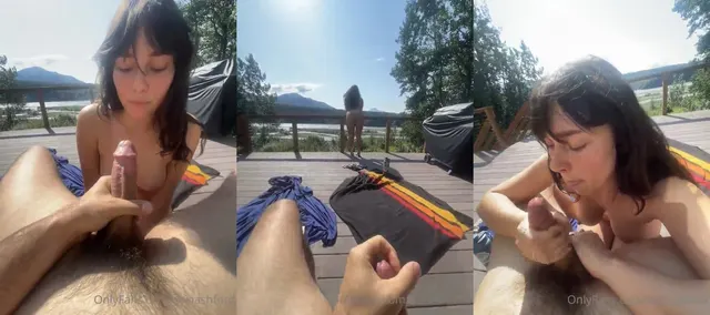 Erin Ashford Hardcore Sex On The Deck Video Leaked