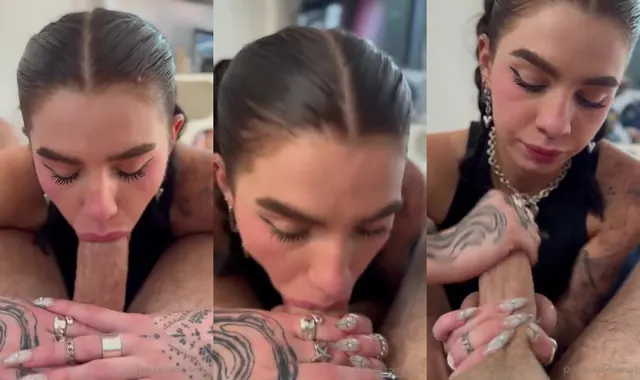 Emily Oram POV Blowjob Cum Swallow Video Leaked