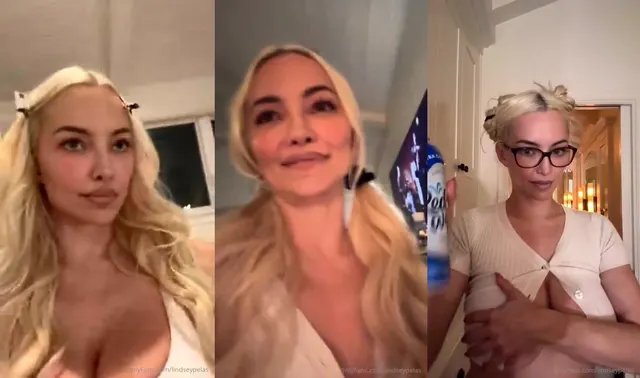 Lindsey Pelas’ Whipped Cream Tease