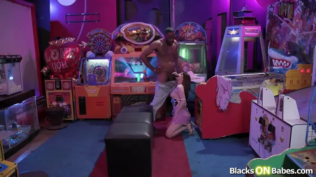 Mrsjadevalentine Takes On A BBC In The Arcade Room