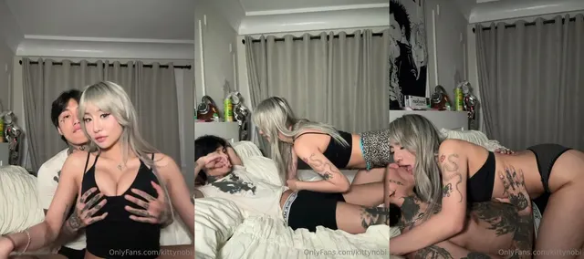 Kittynobi Dry Humps On Her Boyfriend