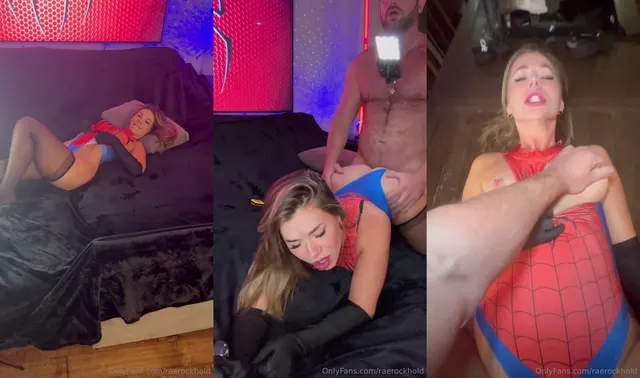 Rae Rockhold Gets Banged In Spider-Girl Suit