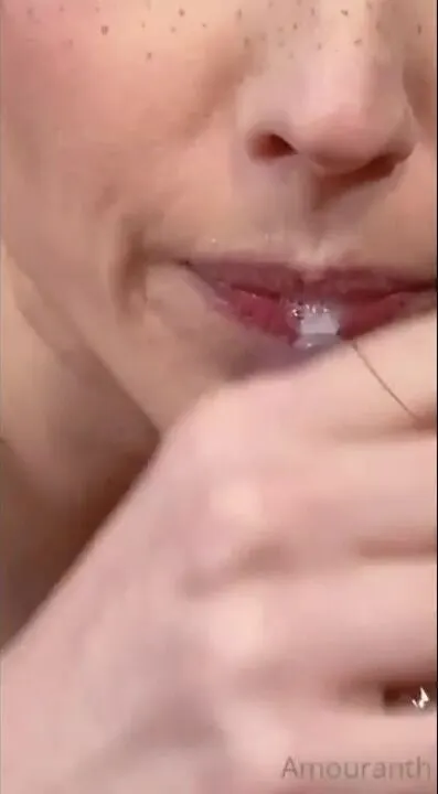 Amouranth's Sloppy POV Blowjob with Redhead Beauty