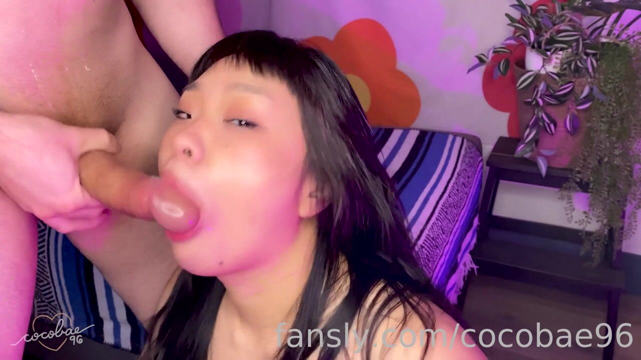 Cocobae96's Asian Blowjob Leads to Steamy Facial