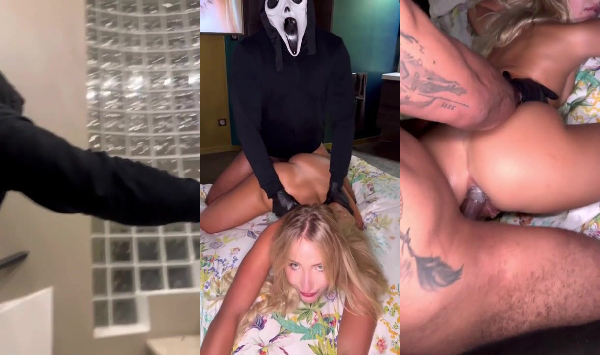 Chloe Chevalier's Steamy Anal Encounter with Ghostface