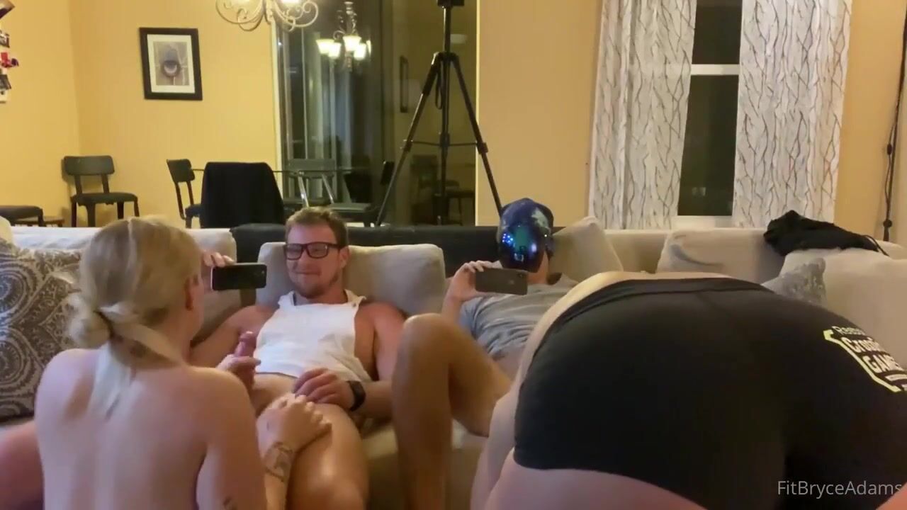 Bryce Adams & ItsIzzyPaige On A Foursome