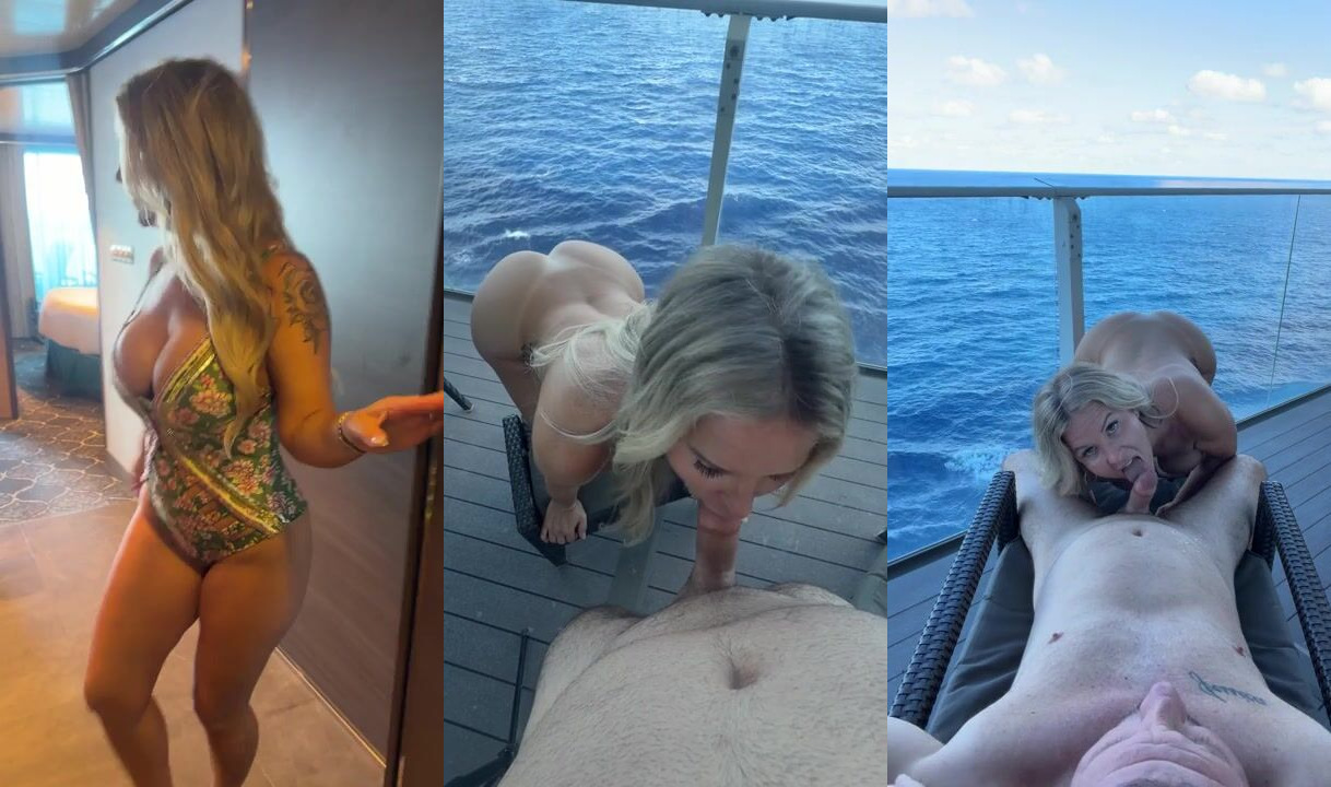 Hotwifejj Railed on the Balcony
