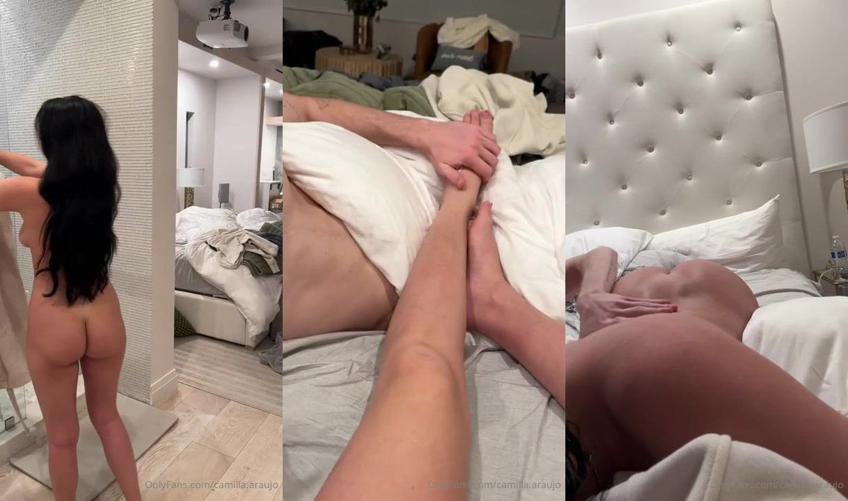 Camilla Araujo's Brazilian Bouncing After Bath Fun
