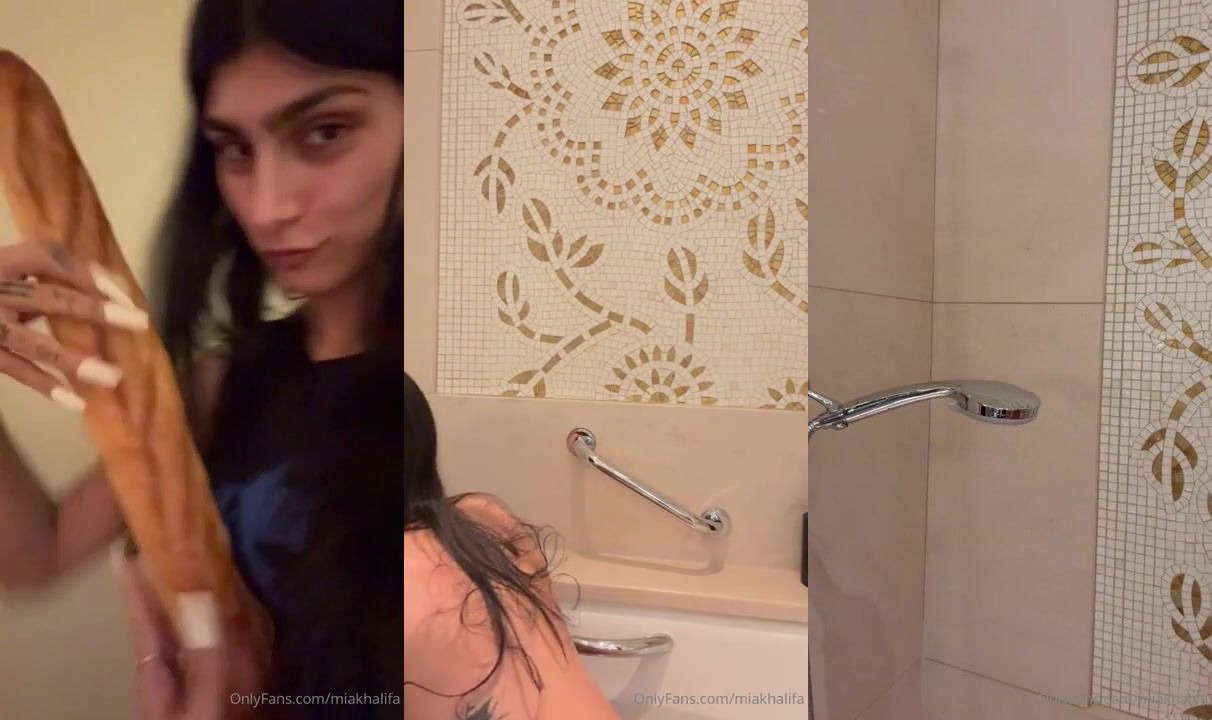 Mia Khalifa's Seductive Nighttime Routine in HD