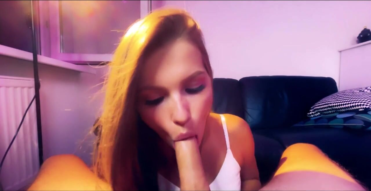 Ellie Moore's Sensual Cock Tip Sucking Session