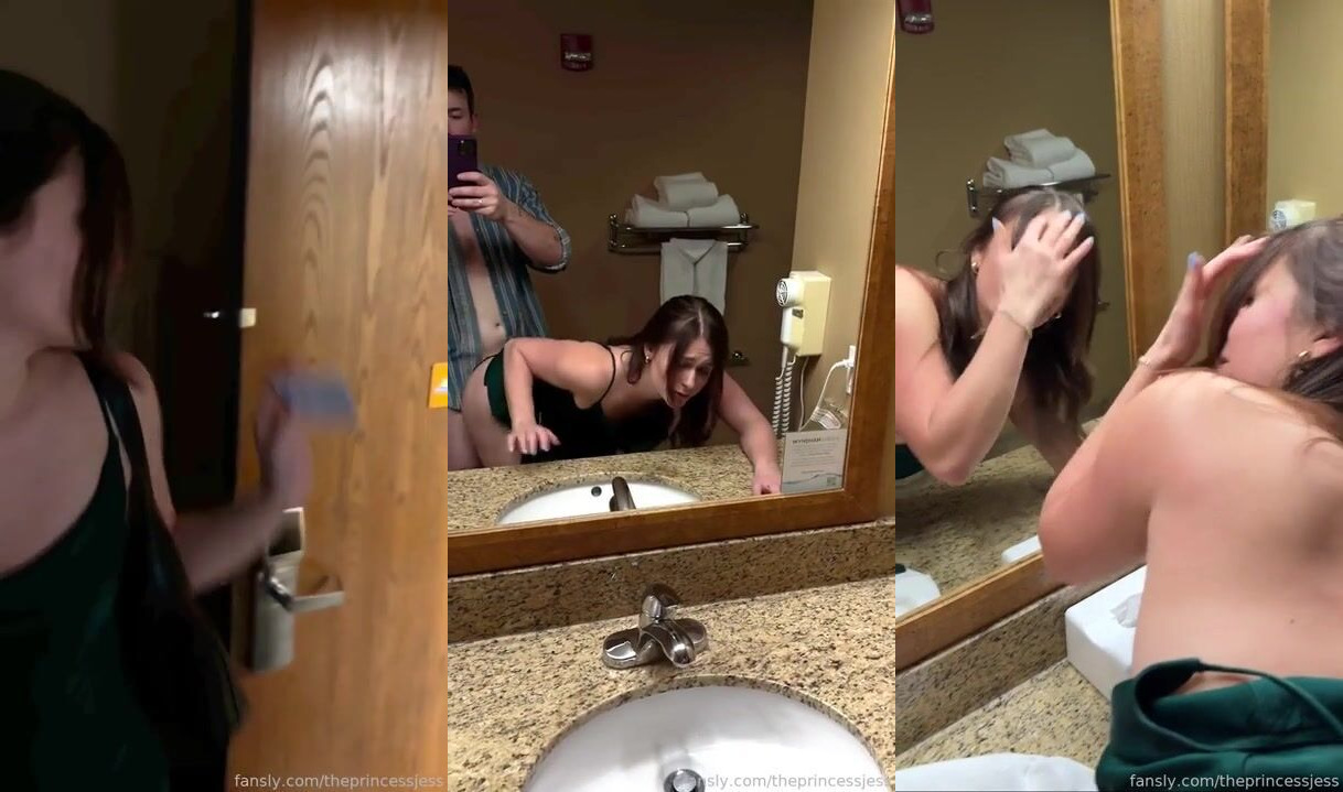 Princess Jess Gets Pounded In The Bathroom