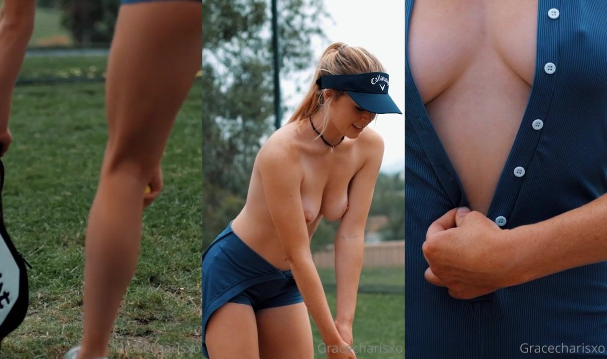 Grace Charis Bares It All on the Golf Course
