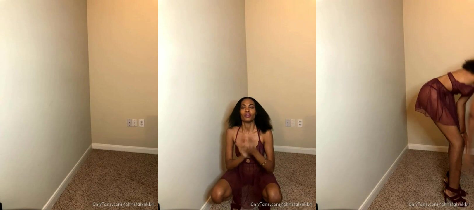 Christalynkbri's Twerk on Cam: Sexy Butt Shaking