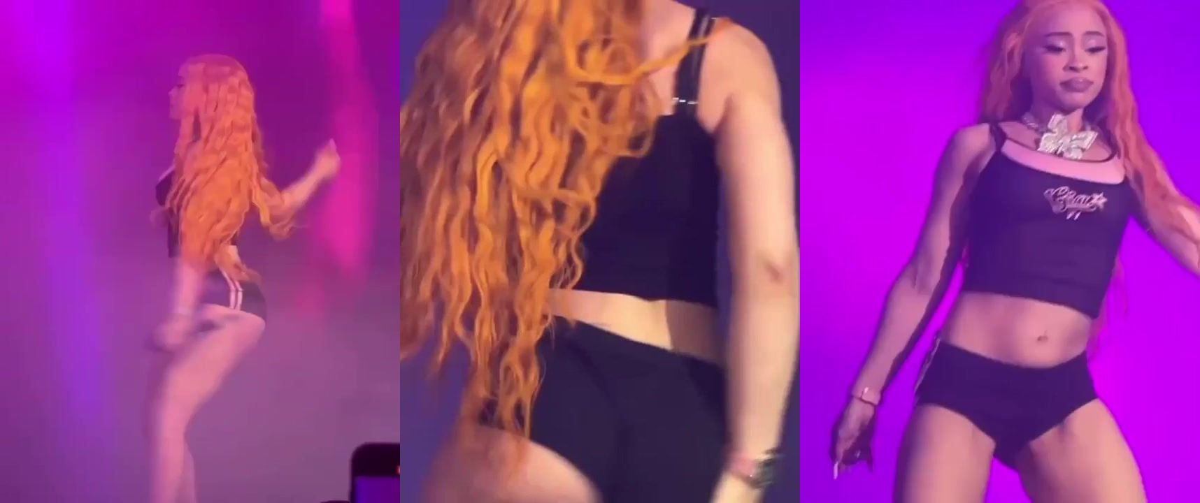 Ice Spice Twerks for the Crowd in HD