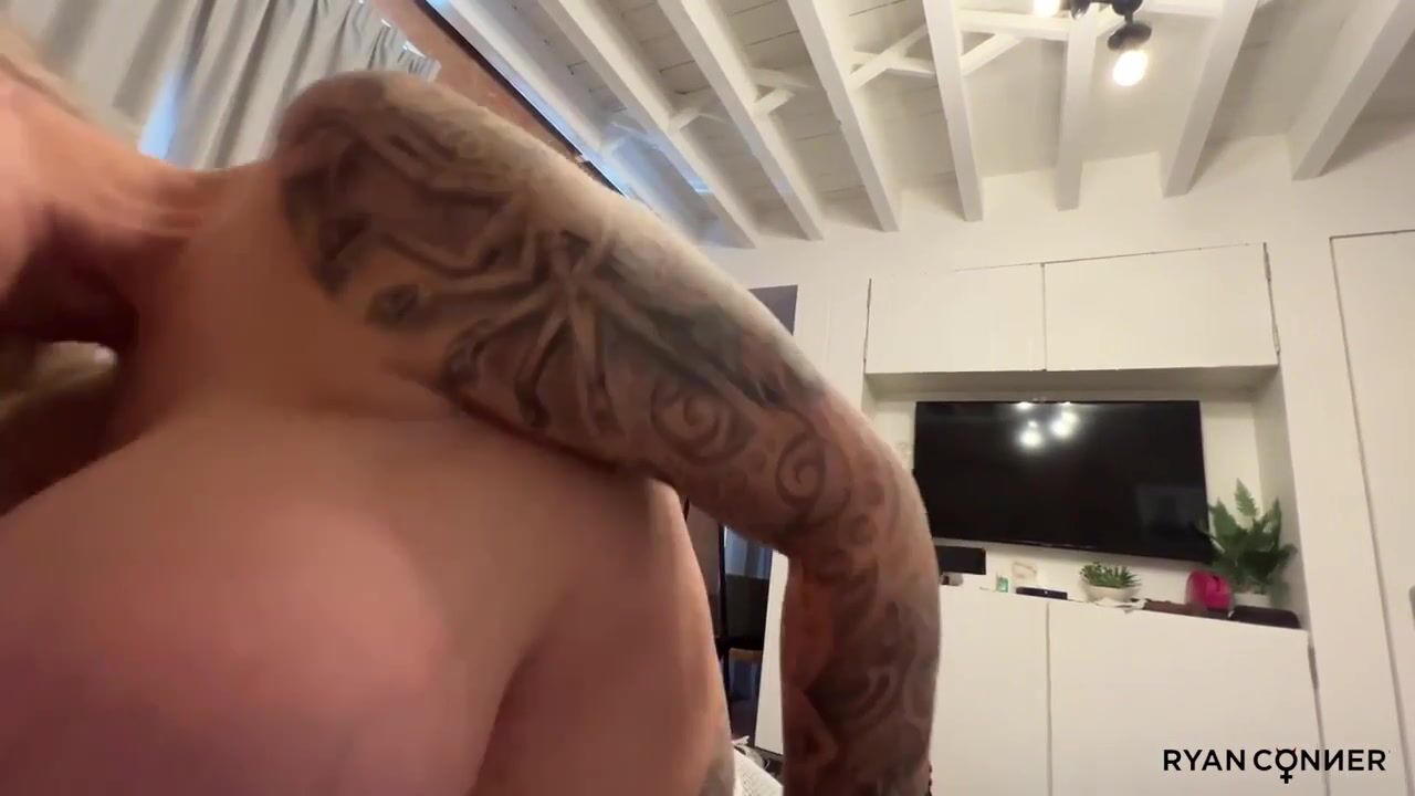 Ryan Conner Enjoys Creampie with BBC in HD
