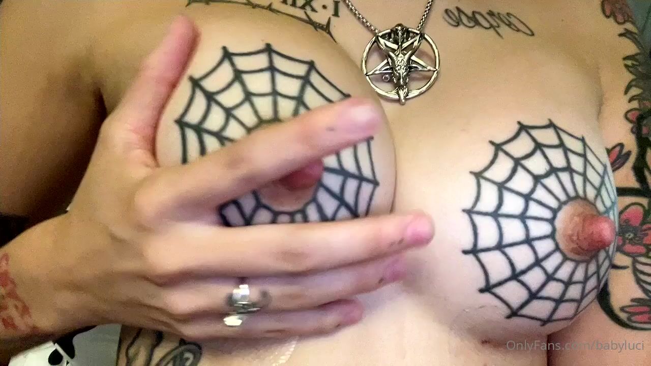 Babyluci Plays With Her Boobs in HD