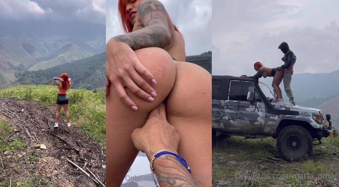 Maria Dmar's Creampie on SUV Hood