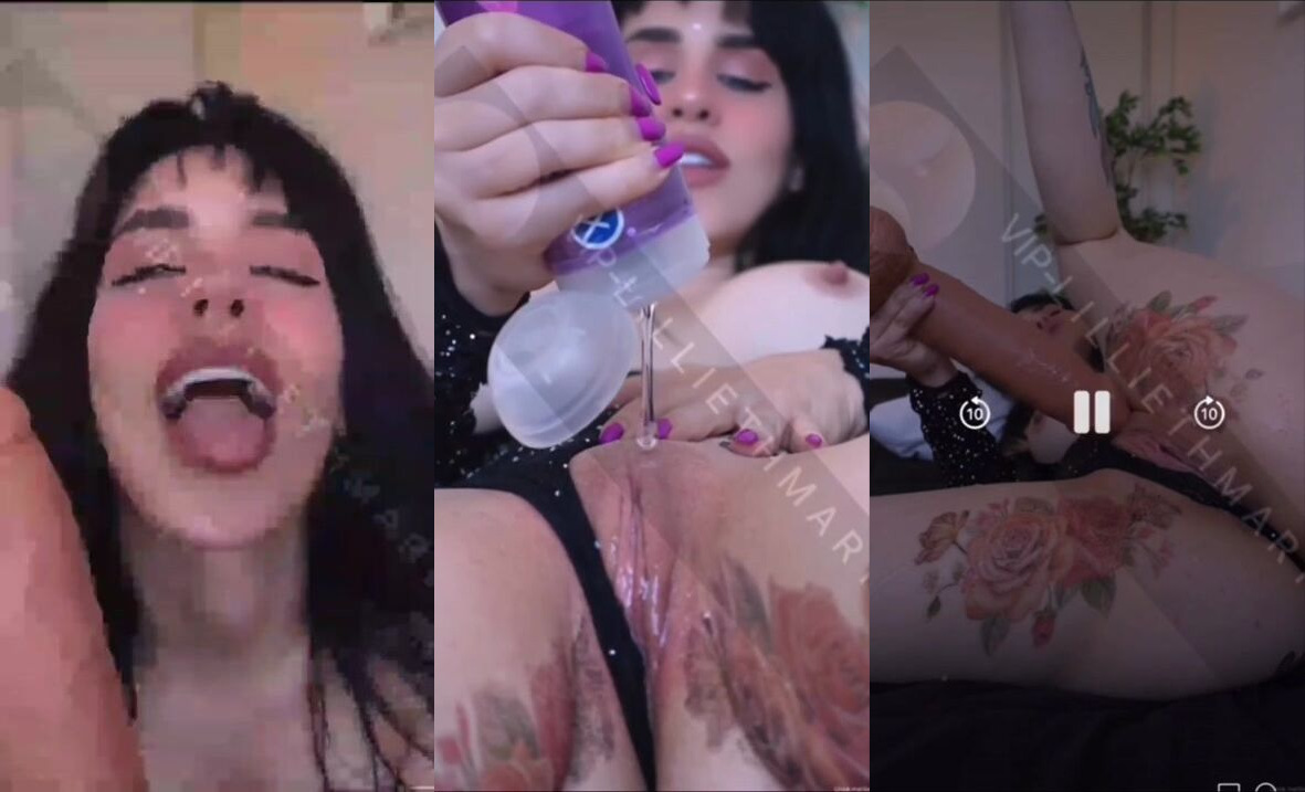 Callmeliliethh's Dildo Creaming Session