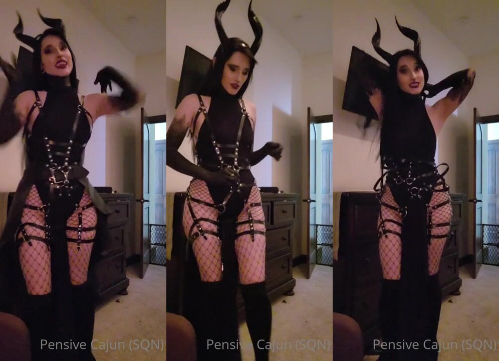 Cajungoblin's Cosplay Costume Strip Tease