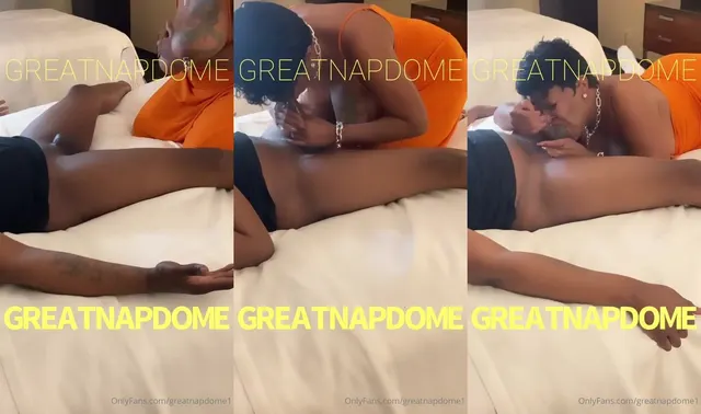 Greatnapdome1's Fellatio Scene on the Bed