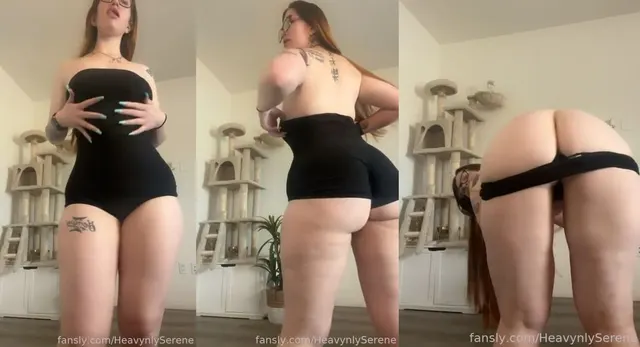 Heavynlyserene's Seductive Strip Tease Show