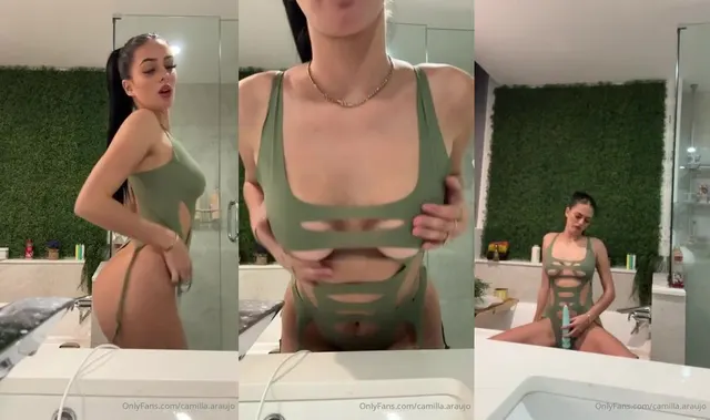 Camilla Araujo's Vibrator Masturbation Session