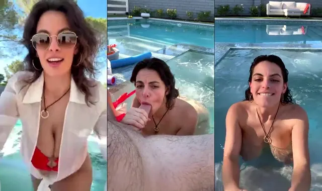 Busty Alexa Pearl's Steamy Poolside Sex in HD