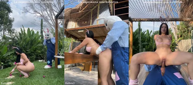 Kathrin3's Colombian Bunny Sex Tape