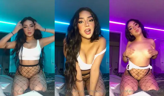 Neiima Teases Her Perky Tits in Seductive Solo