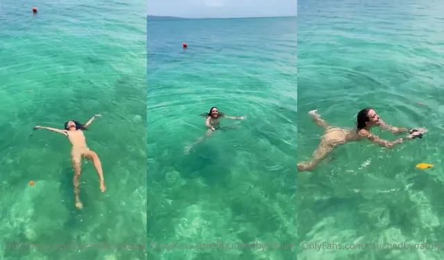 Touched By Nature: Nude Outdoor Swimming Adventure