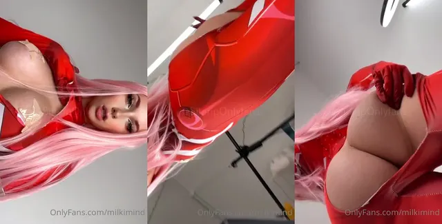 Milkimind Rips Tights in Steamy Striptease to Reveal Asshole