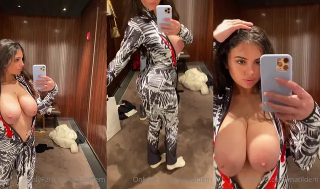 Mati Marroni Teases Her Big Boobs