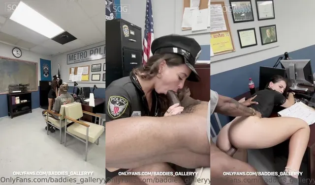 Officer Ashley Aoky in BBC Backshots Action