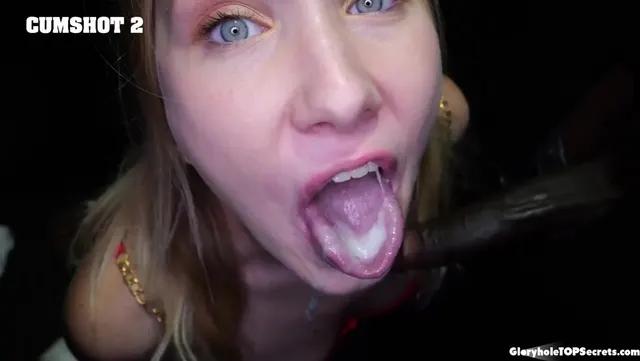 Mckenna Lynn's Glory Hole Cumshot Adventure