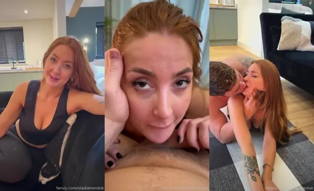 LolaDiamondUK's Deep Throat and Hard Pussy Fuck