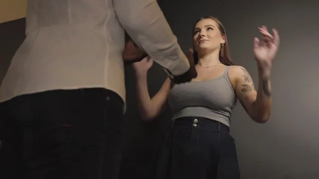 Jade Hutchison's BBC Casting with Intense Action