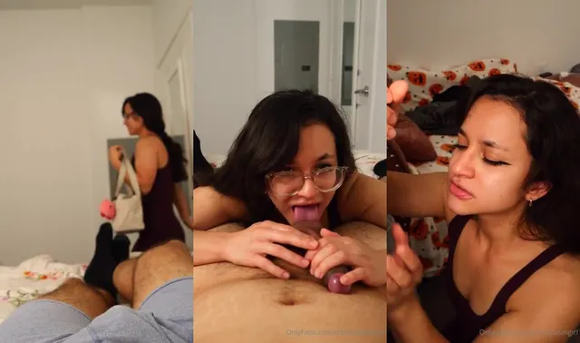 CherryBlosmGirl's Blowjob Leads to Hot Facial