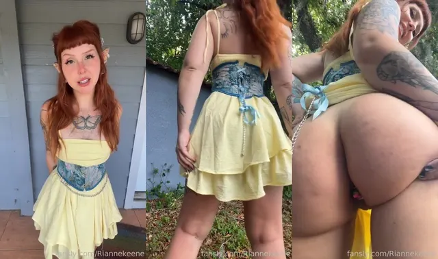 RianneKeene's Outdoor PAWG Ass Shaking Striptease