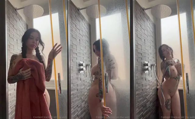 Alex Mucci Teases Her Curves in the Shower